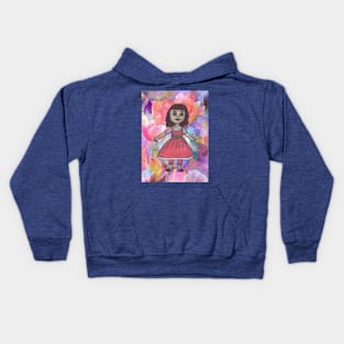 Little Sophie in Wonderland Kids Hoodie